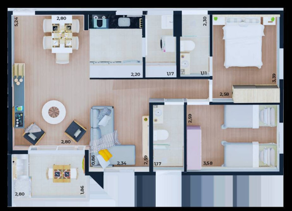 Imagem Apartamento com 2 Quartos à Venda, 68 m² em Vila Pires - Jundiaí Imagem Apartamento com 2 Quartos à Venda, 68 m² em Vila Pires - Jundiaí