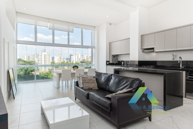 Imagem Apartamento com 1 Quarto para Alugar, 85 m² em Brooklin Paulista - São Paulo Imagem Apartamento com 1 Quarto para Alugar, 85 m² em Brooklin Paulista - São Paulo