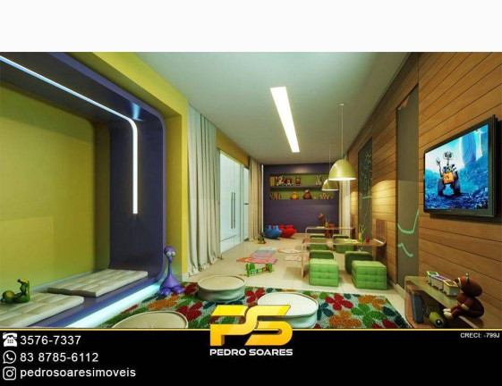 Imagem Apartamento com 1 Quarto à Venda, 47 m² em Brisamar - João Pessoa Imagem Apartamento com 1 Quarto à Venda, 47 m² em Brisamar - João Pessoa