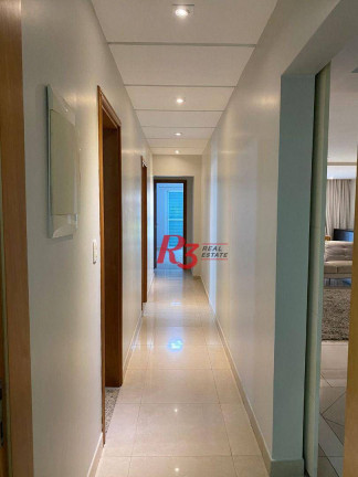 Imagem Apartamento com 3 Quartos para Alugar, 211 m² em Embaré - Santos
