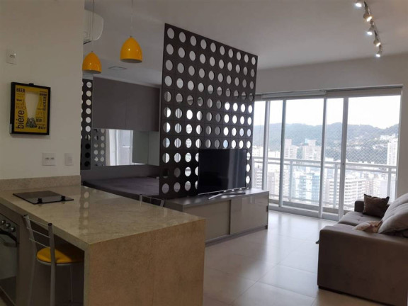 Imagem Apartamento com 1 Quarto para Alugar, 52 m² em Jose Menino - Santos Imagem Apartamento com 1 Quarto para Alugar, 52 m² em Jose Menino - Santos