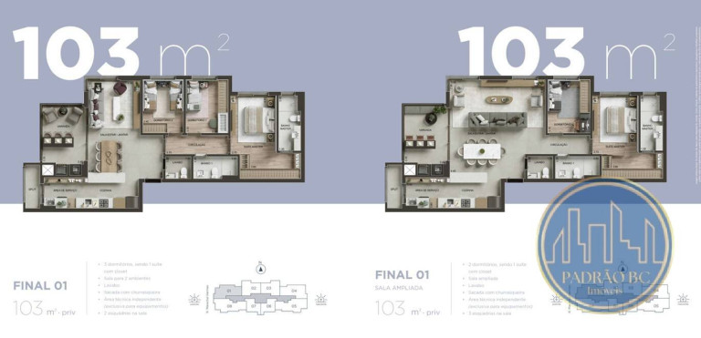Imagem Apartamento à Venda, 103 m² em Centro Cívico - Curitiba Imagem Apartamento à Venda, 103 m² em Centro Cívico - Curitiba