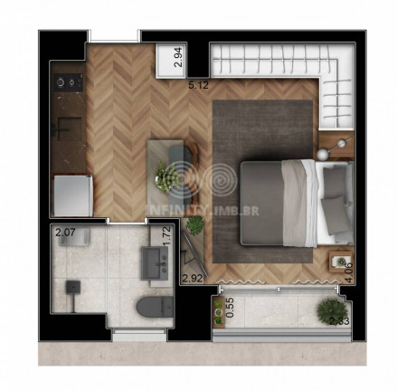 Imagem Apartamento com 1 Quarto à Venda, 30 m² em Jardim Paulista - São Paulo