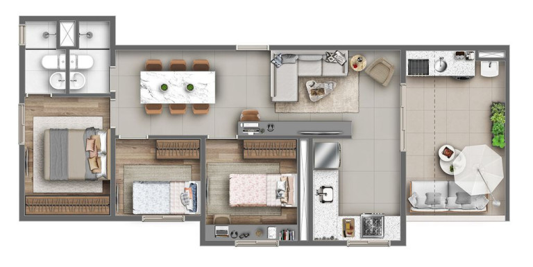 Imagem Cobertura com 3 Quartos à Venda, 70 m² em Vila Carmosina - São Paulo