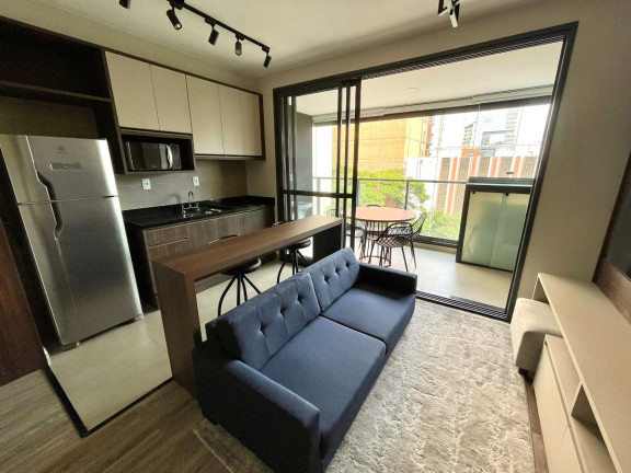 Imagem Apartamento com 1 Quarto à Venda, 46 m² em Campo Belo - São Paulo