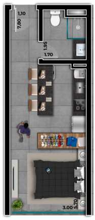 Imagem Apartamento com 1 Quarto à Venda, 27 m² em Praia De Atlântida - Xangri-lá Imagem Apartamento com 1 Quarto à Venda, 27 m² em Praia De Atlântida - Xangri-lá