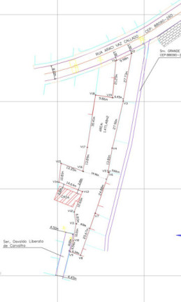 Imagem Terreno à Venda, 1.522 m² em Capoeiras - Florianópolis Imagem Terreno à Venda, 1.522 m² em Capoeiras - Florianópolis