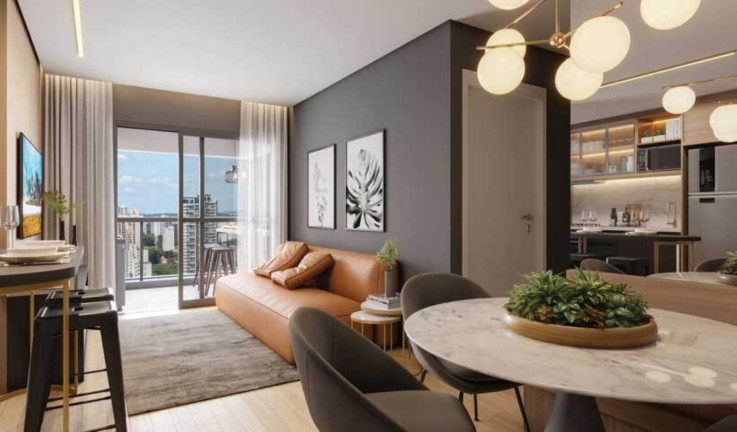 Imagem Apartamento com 1 Quarto à Venda, 59 m² em Santo Amaro - São Paulo