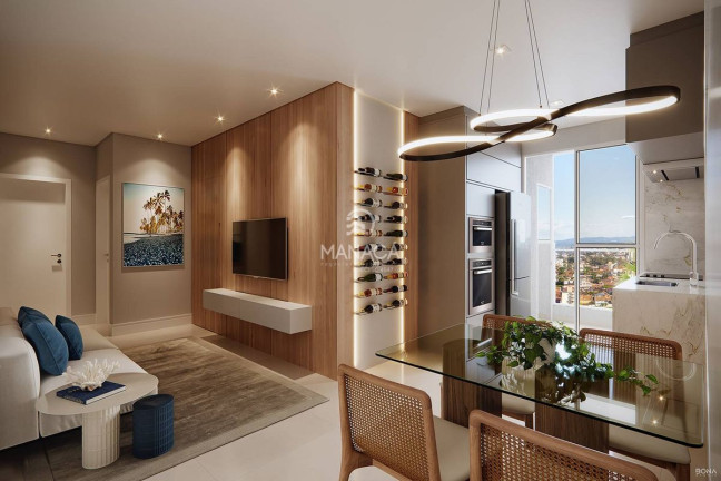 Imagem Apartamento com 3 Quartos à Venda, 95 m² em Itacolomi - Balneário Piçarras
