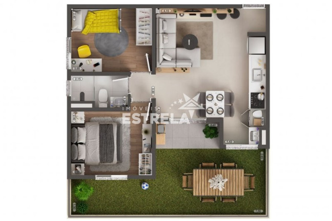 Imagem Apartamento com 2 Quartos à Venda, 45 m² em Recanto Vista Alegre - Cotia Imagem Apartamento com 2 Quartos à Venda, 45 m² em Recanto Vista Alegre - Cotia