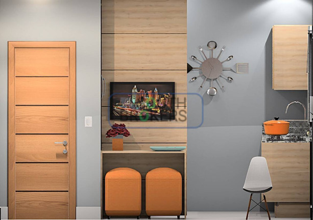 Imagem Apartamento com 1 Quarto à Venda, 27 m² em Cajuru - Curitiba