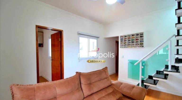 Imagem Cobertura com 3 Quartos à Venda, 88 m² em Vila Tibiriçá - Santo André Imagem Cobertura com 3 Quartos à Venda, 88 m² em Vila Tibiriçá - Santo André