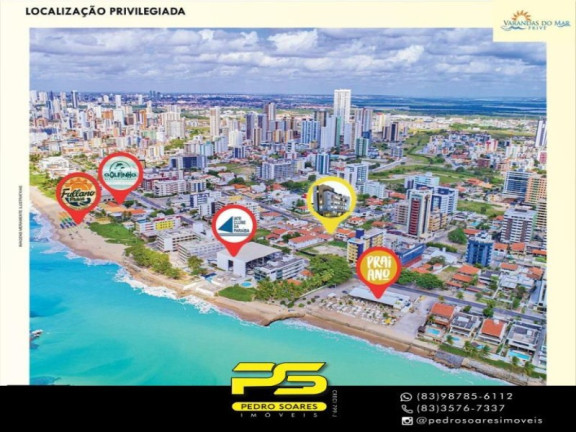 Imagem Apartamento com 2 Quartos à Venda, 55 m² em Jardim Oceania - João Pessoa Imagem Apartamento com 2 Quartos à Venda, 55 m² em Jardim Oceania - João Pessoa