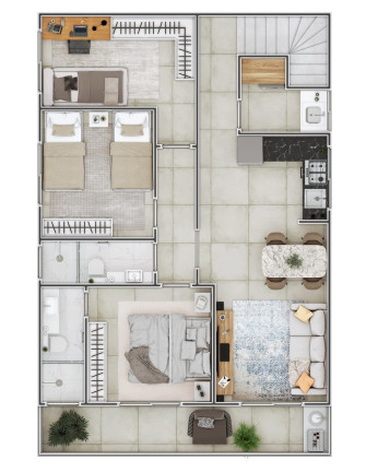 Imagem Casa com 2 Quartos à Venda, em Guilhermina - Praia Grande Imagem Casa com 2 Quartos à Venda, em Guilhermina - Praia Grande