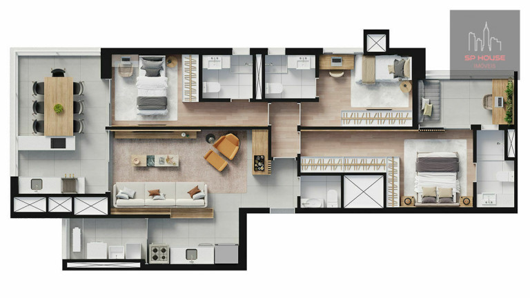 Imagem Apartamento com 3 Quartos à Venda, 104 m² em Vila Romana - São Paulo Imagem Apartamento com 3 Quartos à Venda, 104 m² em Vila Romana - São Paulo