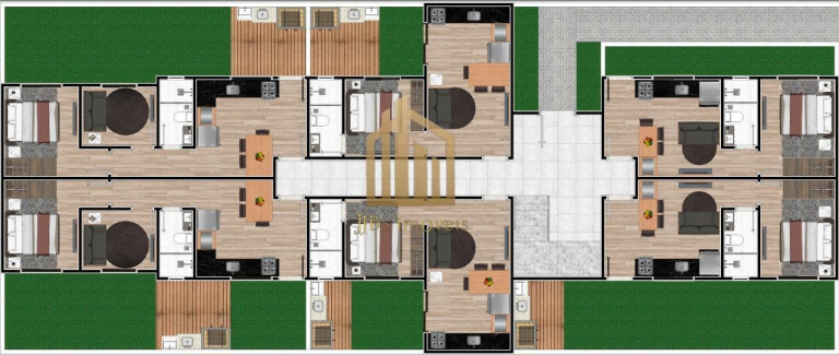 Imagem Apartamento com 2 Quartos à Venda, 34 m² em Cajuru - Curitiba Imagem Apartamento com 2 Quartos à Venda, 34 m² em Cajuru - Curitiba