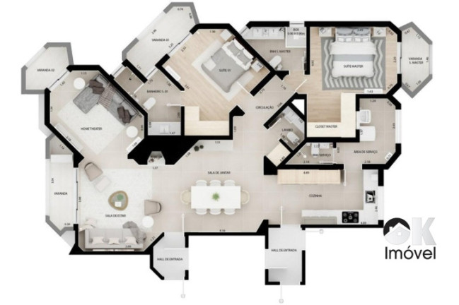 Imagem Apartamento com 2 Quartos à Venda, 142 m² em Perdizes - São Paulo