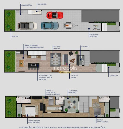 Imagem Sobrado com 3 Quartos à Venda, 279 m² em Santa Maria - São Caetano Do Sul Imagem Sobrado com 3 Quartos à Venda, 279 m² em Santa Maria - São Caetano Do Sul