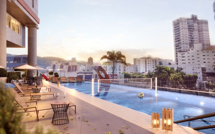Imagem Apartamento com 3 Quartos à Venda, 112 m² em José Menino - Santos Imagem Apartamento com 3 Quartos à Venda, 112 m² em José Menino - Santos