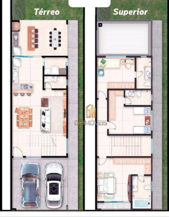 Imagem Sobrado com 3 Quartos à Venda, 175 m² em Jardim Atlântico - Goiânia