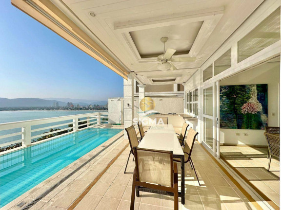 Imagem Casa com 4 Quartos à Venda, 300 m² em Península - Guarujá Imagem Casa com 4 Quartos à Venda, 300 m² em Península - Guarujá