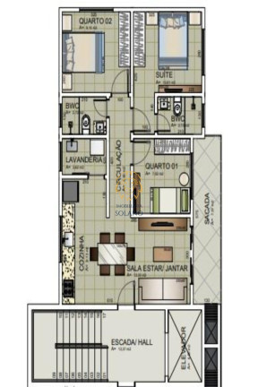 Imagem Apartamento com 3 Quartos à Venda, 99 m² em Continental - Itapoá Imagem Apartamento com 3 Quartos à Venda, 99 m² em Continental - Itapoá