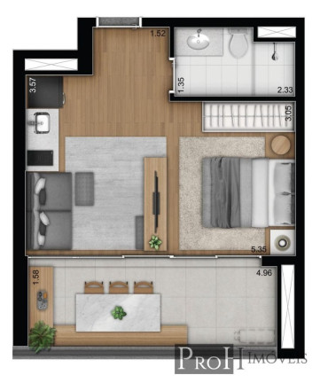 Imagem Apartamento com 1 Quarto à Venda, 37 m² em Saúde - São Paulo Imagem Apartamento com 1 Quarto à Venda, 37 m² em Saúde - São Paulo