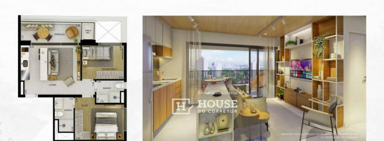 Imagem Apartamento com 2 Quartos à Venda, 56 m² em Vila Clementino - São Paulo Imagem Apartamento com 2 Quartos à Venda, 56 m² em Vila Clementino - São Paulo