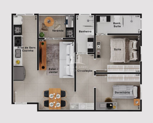 Imagem Apartamento com 3 Quartos à Venda, 69 m² em Vila Nossa Senhora Das Vitórias - Mauá Imagem Apartamento com 3 Quartos à Venda, 69 m² em Vila Nossa Senhora Das Vitórias - Mauá