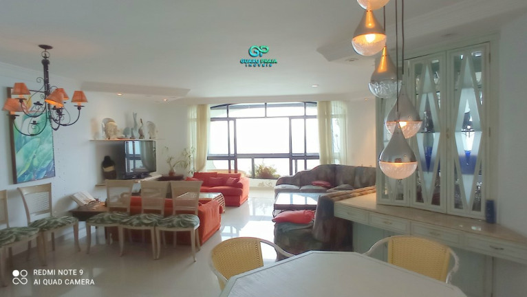 Imagem Apartamento com 4 Quartos para Alugar, 190 m² em Astúrias - Guarujá
