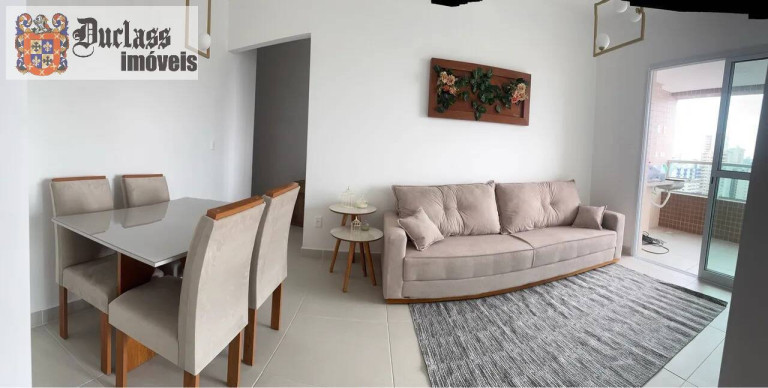 Apartamento com 2 Quartos à Venda, 70 m² em Aviação - Praia Grande