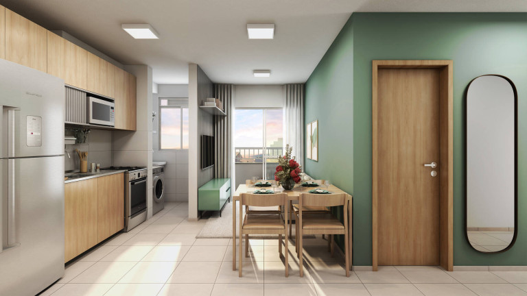 Apartamento com 2 Quartos à Venda, 36 m² em Cidade Morumbi - São José Dos Campos