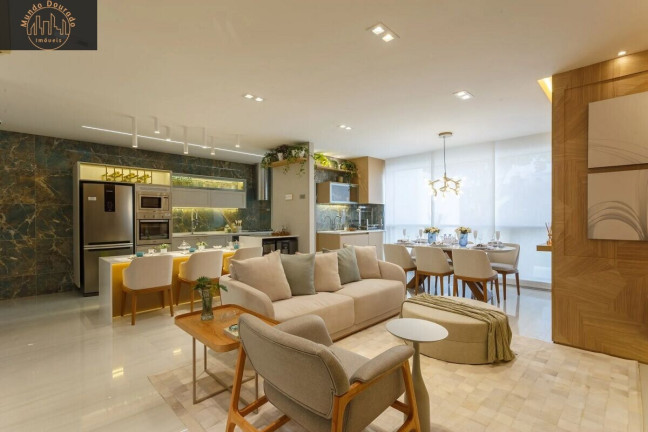 Apartamento com 3 Quartos à Venda, 117 m² em Vila Assunção - Santo André