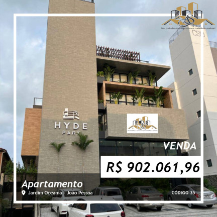 Imagem Apartamento com 2 Quartos à Venda, 60 m² em Jardim Oceania - João Pessoa