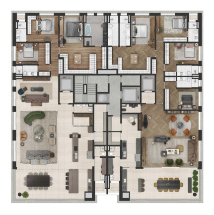 Apartamento com 4 Quartos à Venda, 322 m² em Jardim América - São Paulo