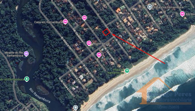 Terreno à Venda, 514 m² em Itamambuca - Ubatuba