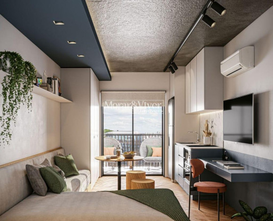 Imagem Imóvel com 1 Quarto à Venda, 24 m² em Prado Velho - Curitiba