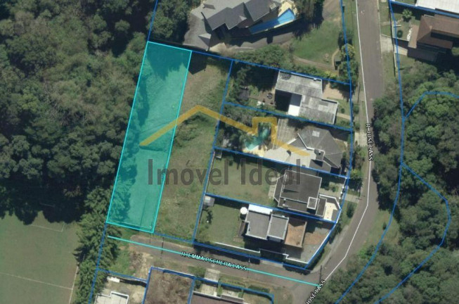 Imagem Terreno à Venda, 925 m² em Cascatinha - Curitiba Imagem Terreno à Venda, 925 m² em Cascatinha - Curitiba