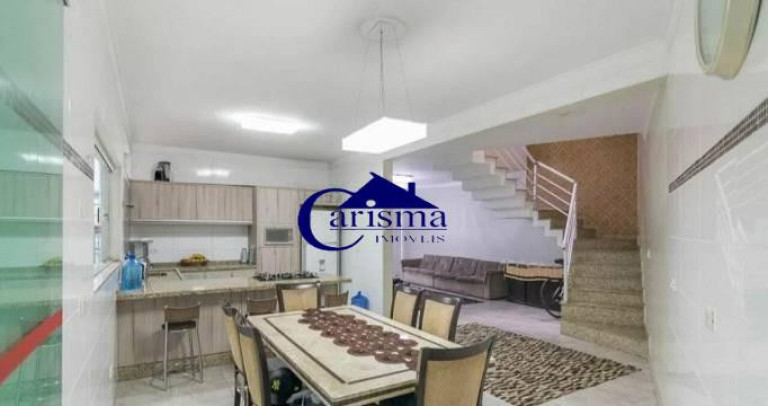 Imagem Sobrado com 3 Quartos para Alugar, 266 m² em Vila Alzira - Santo André