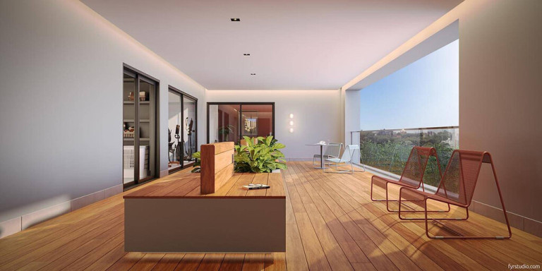 Imagem Apartamento com 1 Quarto à Venda, 55 m² em Campo Comprido - Curitiba
