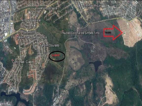 Imagem Terreno à Venda, 51.330 m² em Simões Filho - Loteamento Bela Vista - Simões Filho Imagem Terreno à Venda, 51.330 m² em Simões Filho - Loteamento Bela Vista - Simões Filho