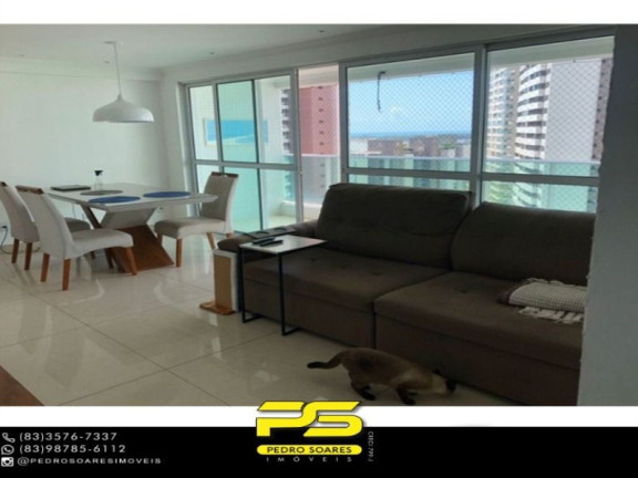 Imagem Apartamento com 3 Quartos à Venda, 128 m² em Altiplano Cabo Branco - João Pessoa