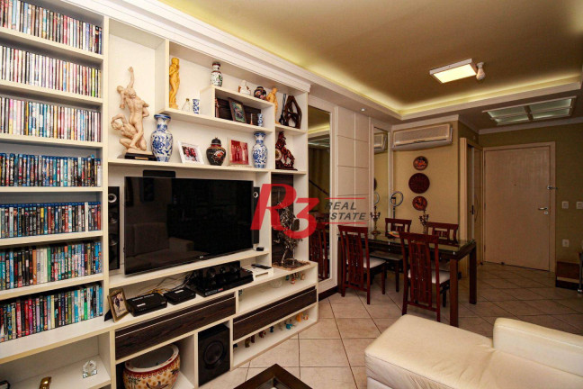 Loft com 2 Quartos para Alugar, 72 m² em Gonzaga - Santos