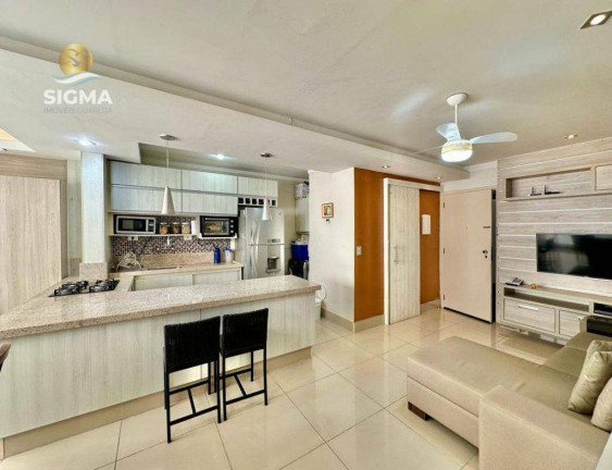 Imagem Apartamento com 1 Quarto à Venda, 60 m² em Pitangueiras - Guarujá Imagem Apartamento com 1 Quarto à Venda, 60 m² em Pitangueiras - Guarujá