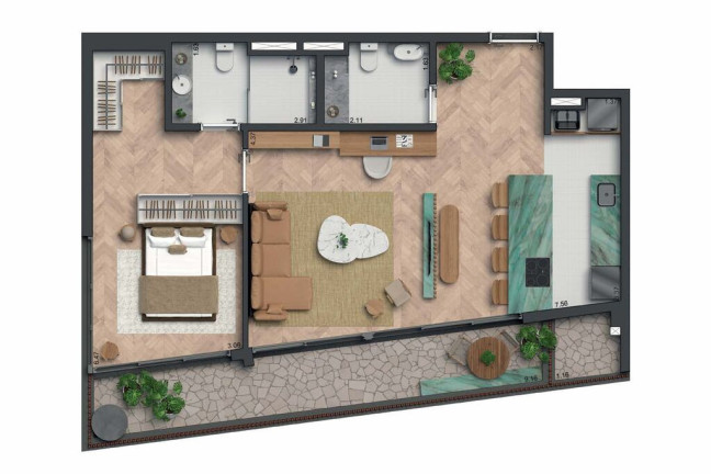 Imagem Apartamento com 1 Quarto à Venda, 122 m² em Jardim Paulista - São Paulo Imagem Apartamento com 1 Quarto à Venda, 122 m² em Jardim Paulista - São Paulo