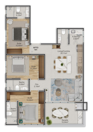 Imagem Cobertura com 2 Quartos à Venda, 98 m² em Bombinhas - Bombinhas Imagem Cobertura com 2 Quartos à Venda, 98 m² em Bombinhas - Bombinhas