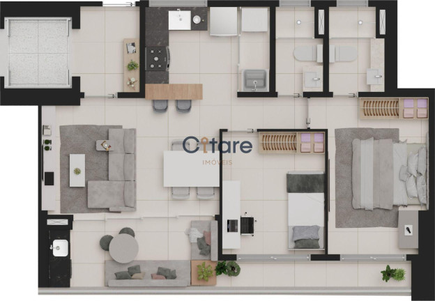 Imagem Apartamento com 2 Quartos à Venda, em Aldeota - Fortaleza Imagem Apartamento com 2 Quartos à Venda, em Aldeota - Fortaleza