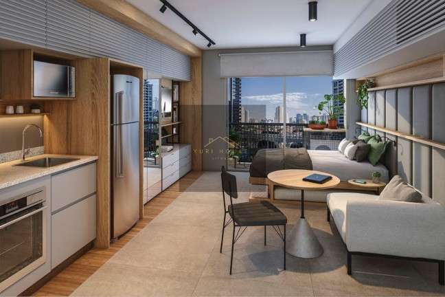 Imagem Imóvel com 1 Quarto à Venda, 24 m² em Vila Cordeiro - São Paulo
