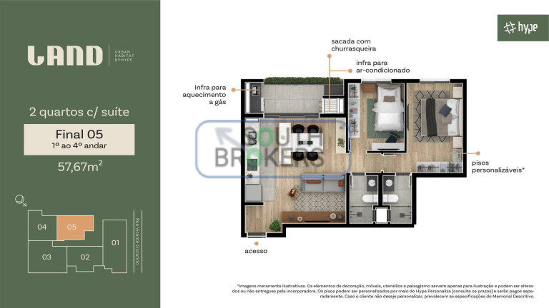 Imagem Apartamento com 3 Quartos à Venda, em Boa Vista - Curitiba Imagem Apartamento com 3 Quartos à Venda, em Boa Vista - Curitiba