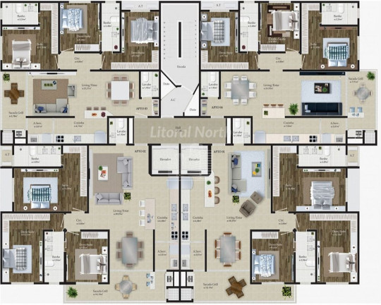 Imagem Apartamento com 3 Quartos à Venda, 98 m² em Praia Brava - Itajaí Imagem Apartamento com 3 Quartos à Venda, 98 m² em Praia Brava - Itajaí